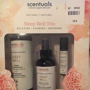 Scentuals- Natural organic skin care-sleep well trio